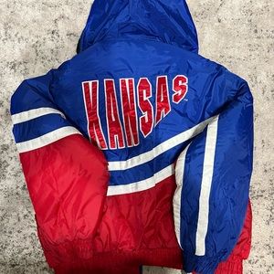 Jerzees KU Kansas Jayhawks Jacket XL.